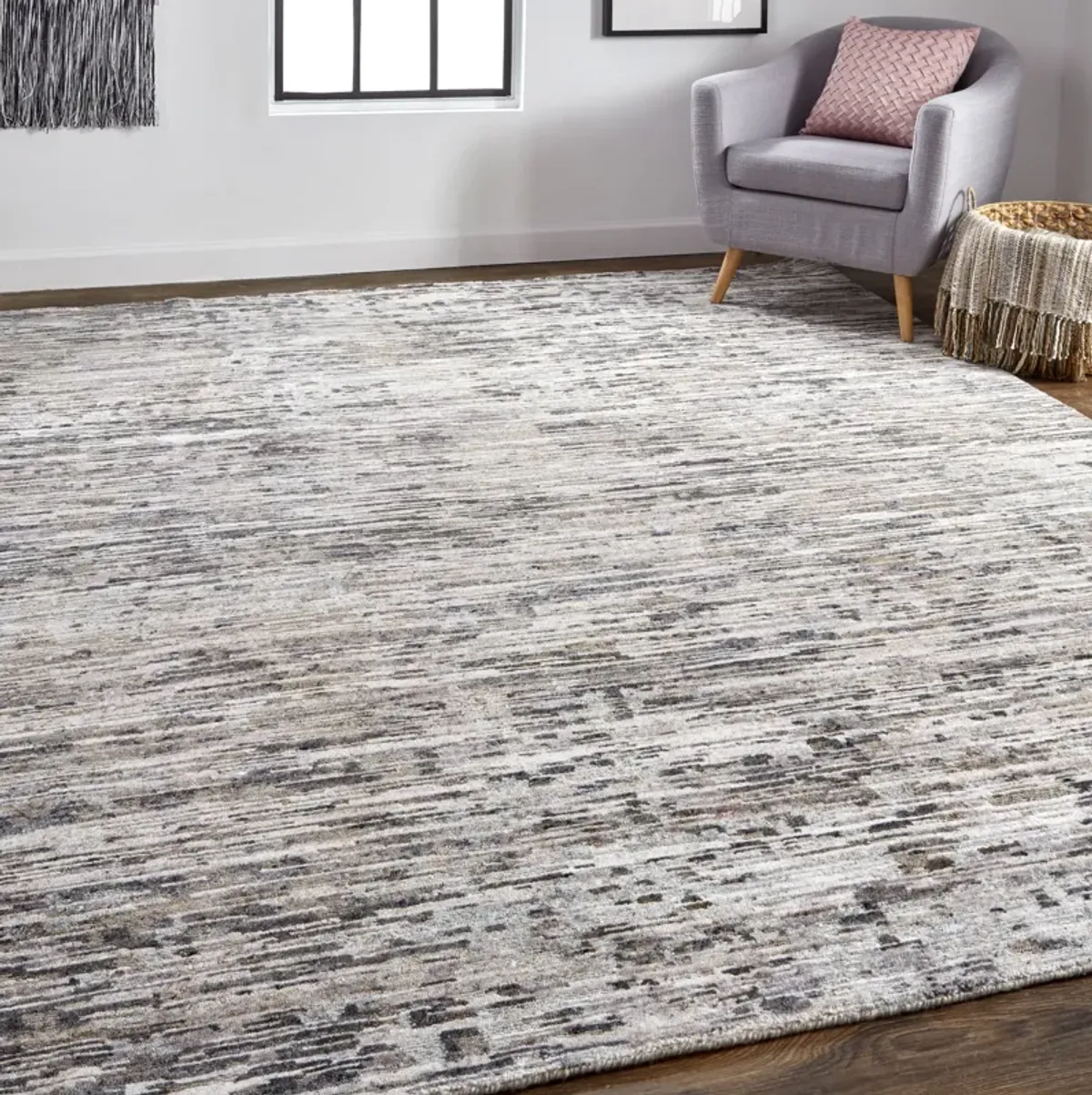 Conroe 6821F Gray/Blue/Silver 11'6" x 15' Rug