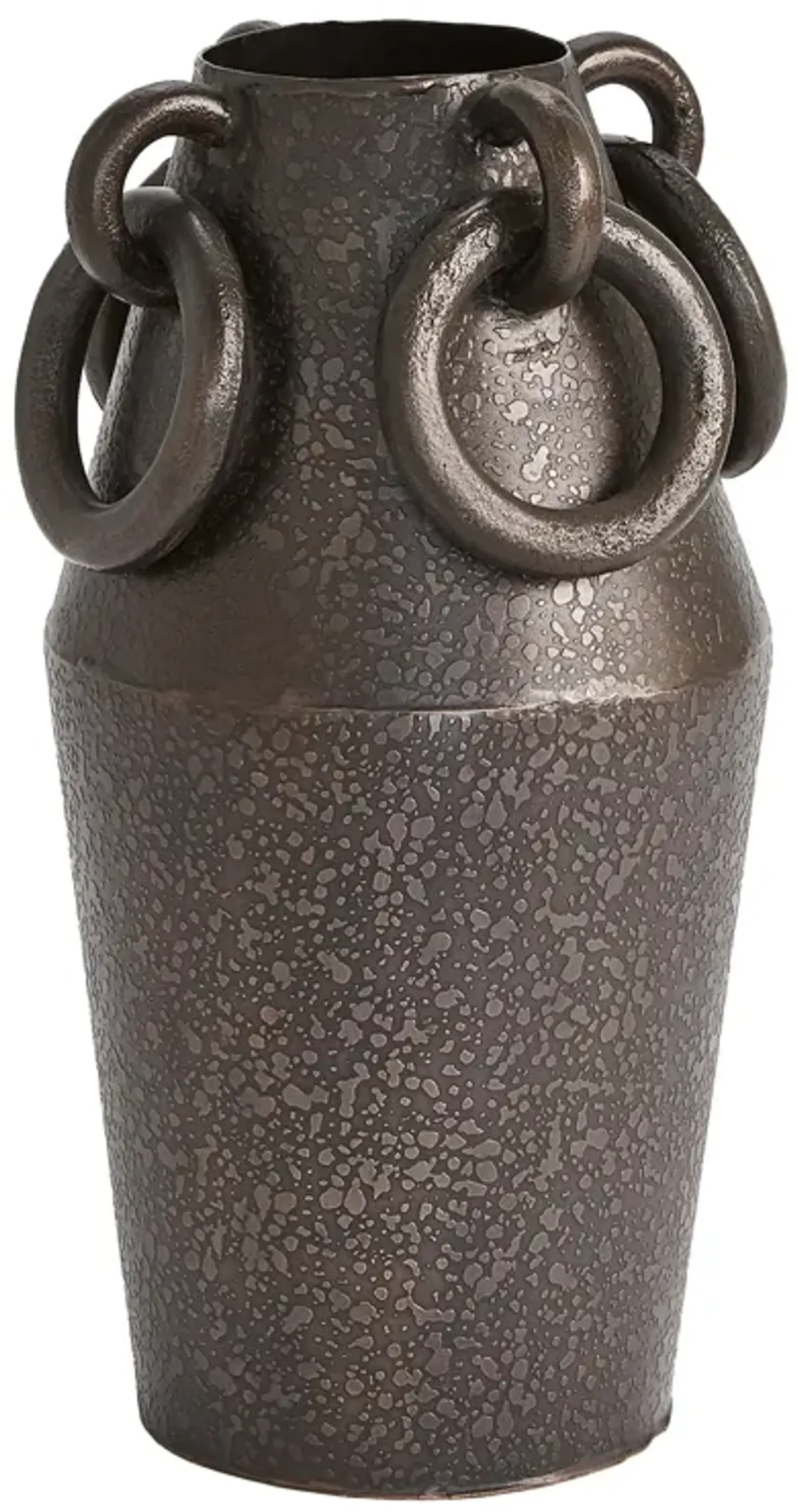 Ring Handled Vase-Round