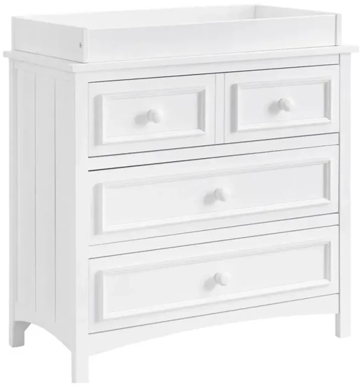 Oxford Baby Bennett  Changing Topper Rta Rustic White