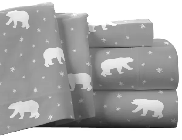 Pointehaven Superior Weight 175 GSM 100% Cotton White Solid Flannel Deep Pocket 3 pc Sheet Set, Twin