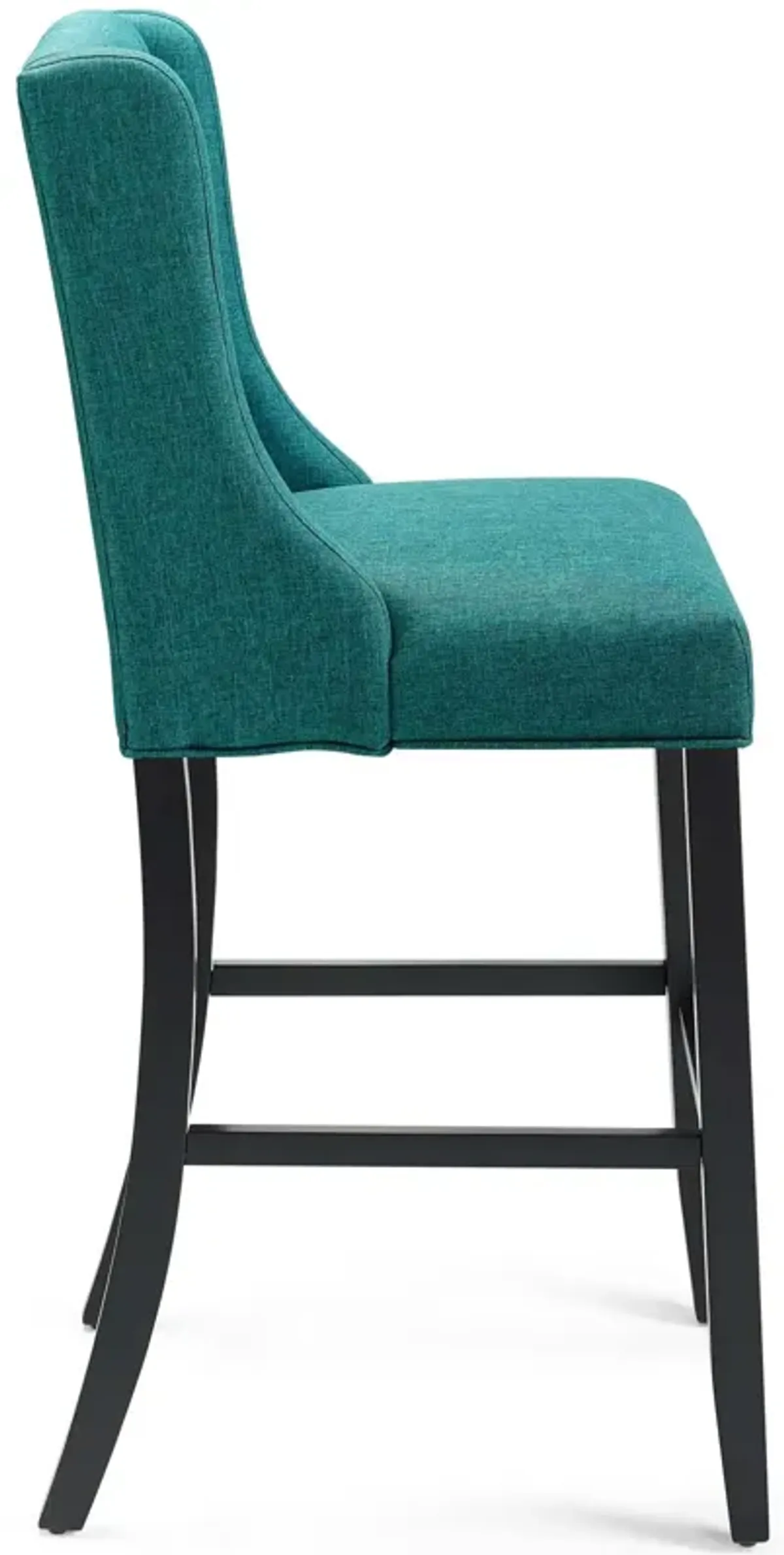 Baronet Tufted Button Upholstered Fabric Bar Stool