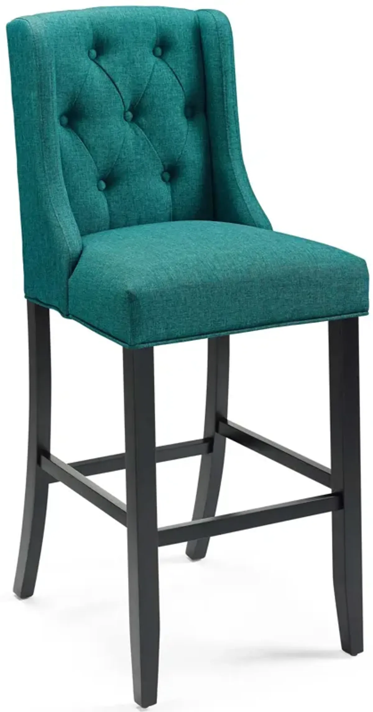 Baronet Tufted Button Upholstered Fabric Bar Stool