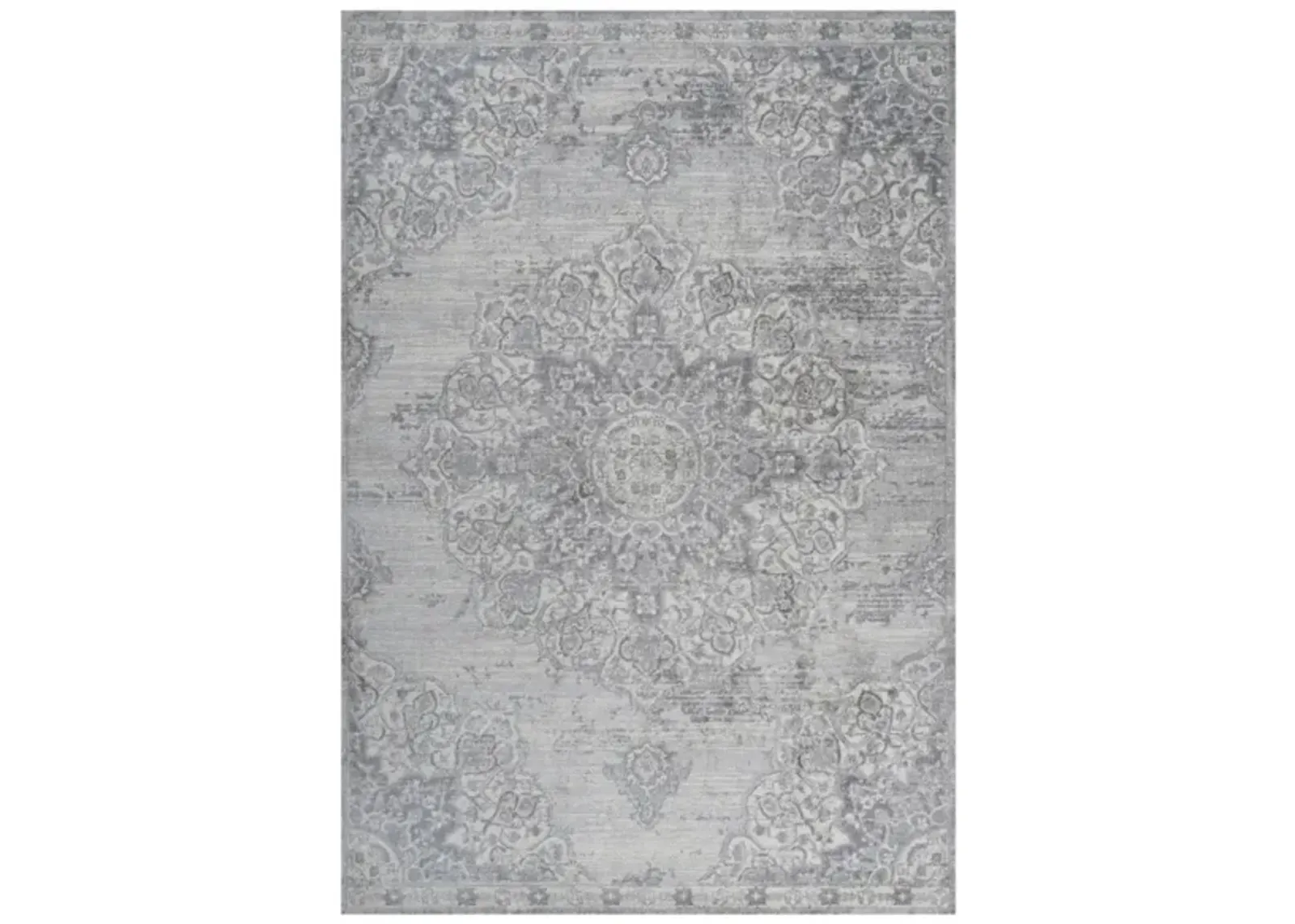 Modern Persian Vintage Moroccan Medallion Area Rug