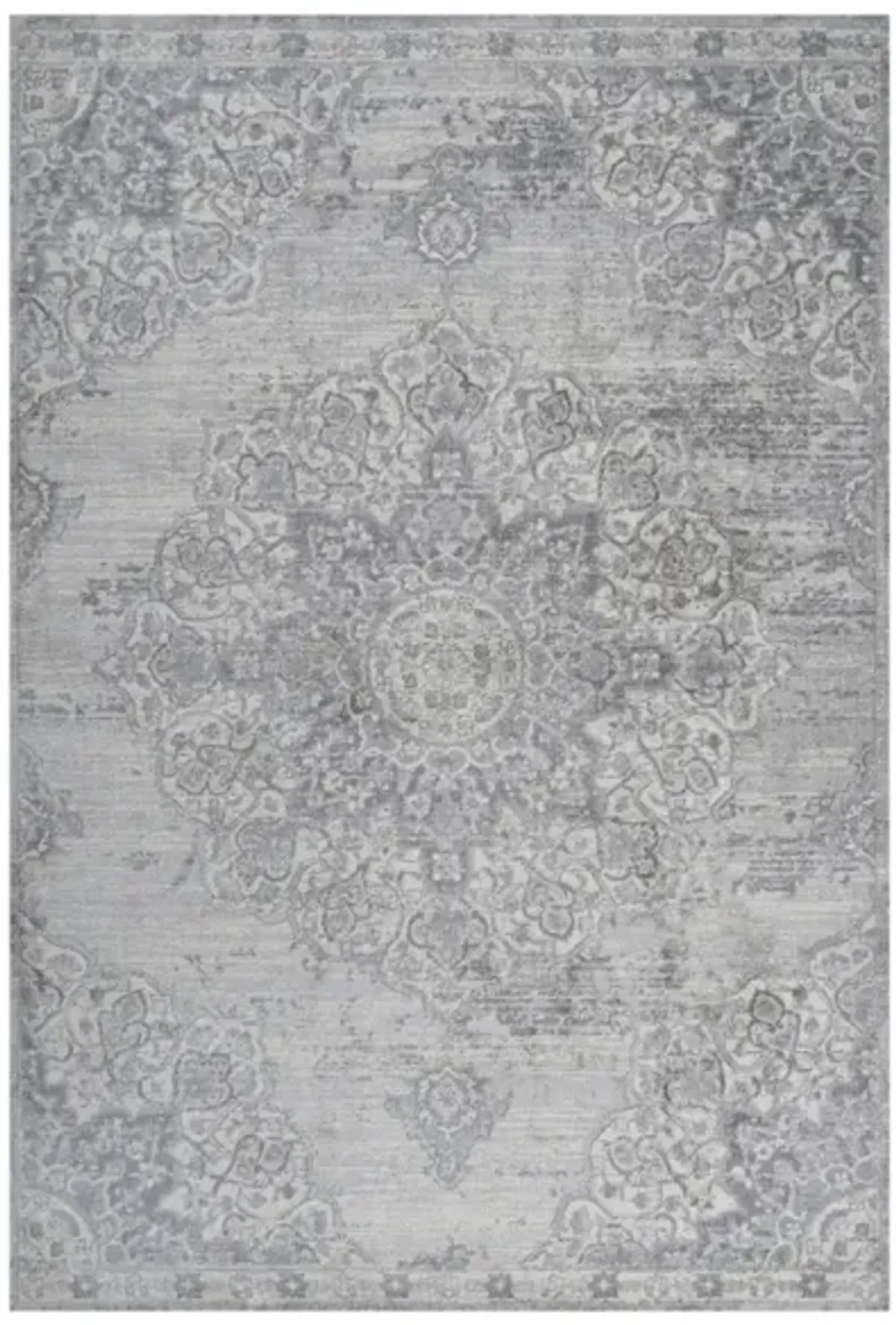 Modern Persian Vintage Moroccan Medallion Area Rug