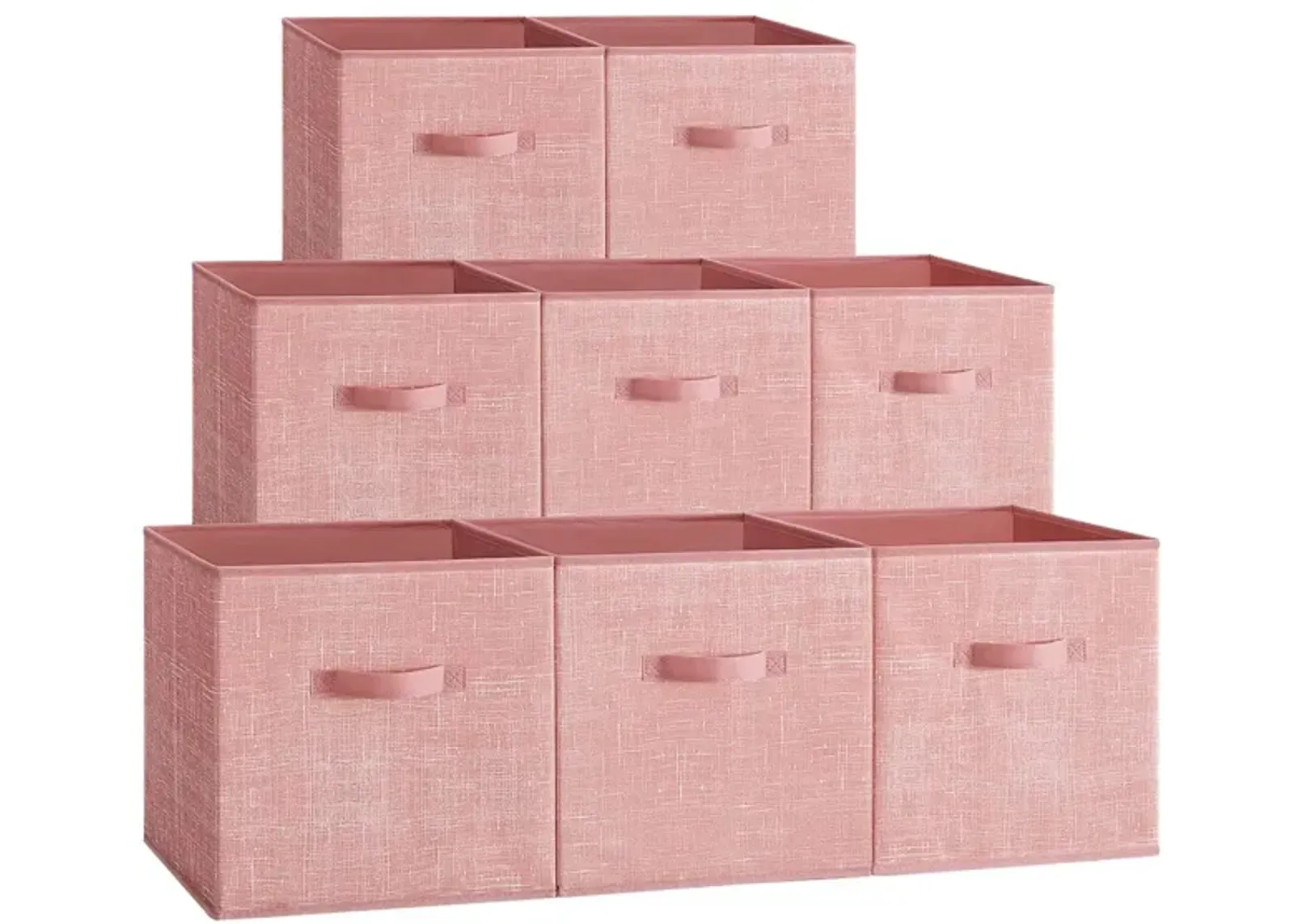 Set of 8 Storage Cubes for Versatile Organization and Space-Saving Storage