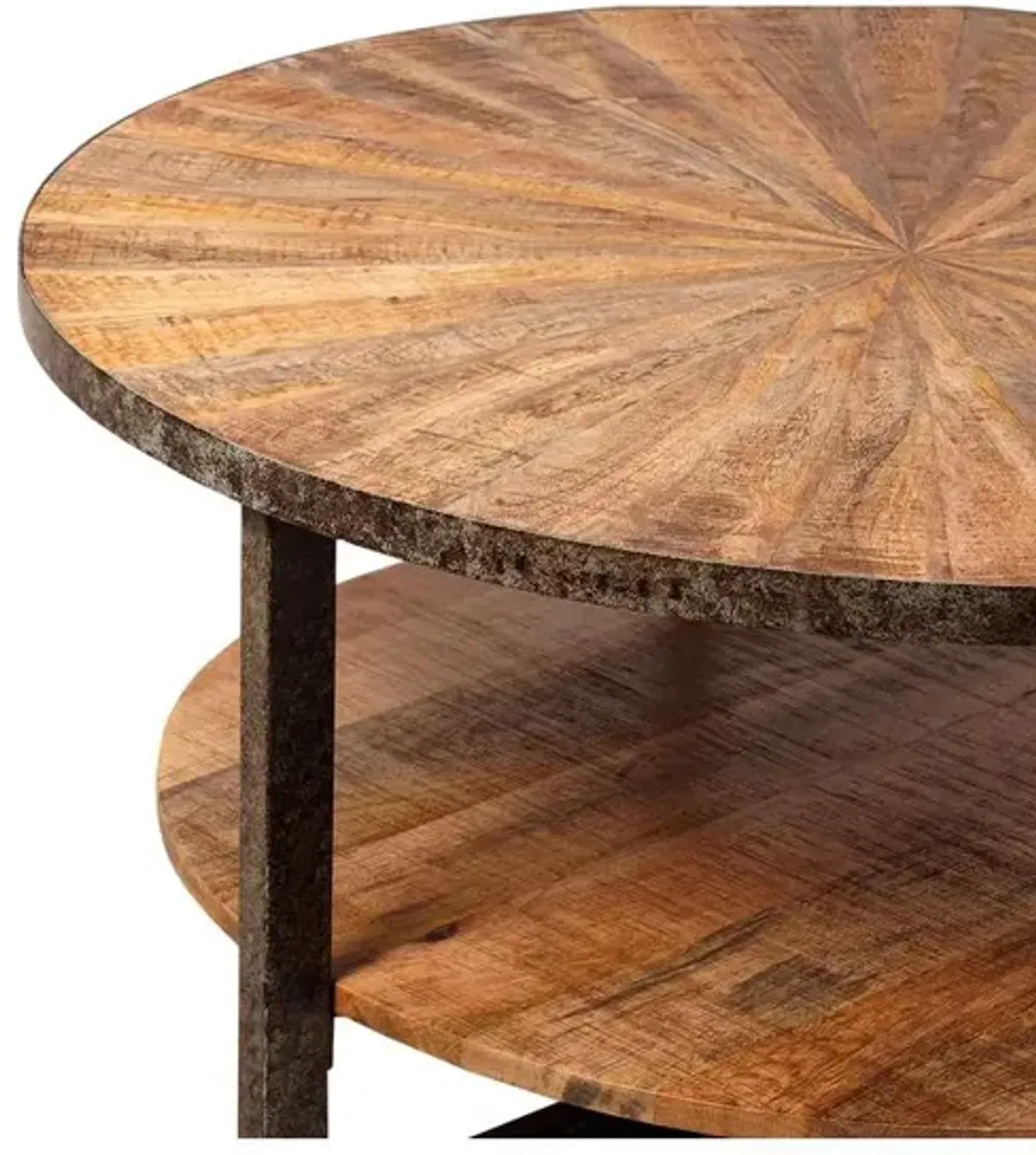 Carolina Living Chelsea Round Coffee Table - Natural