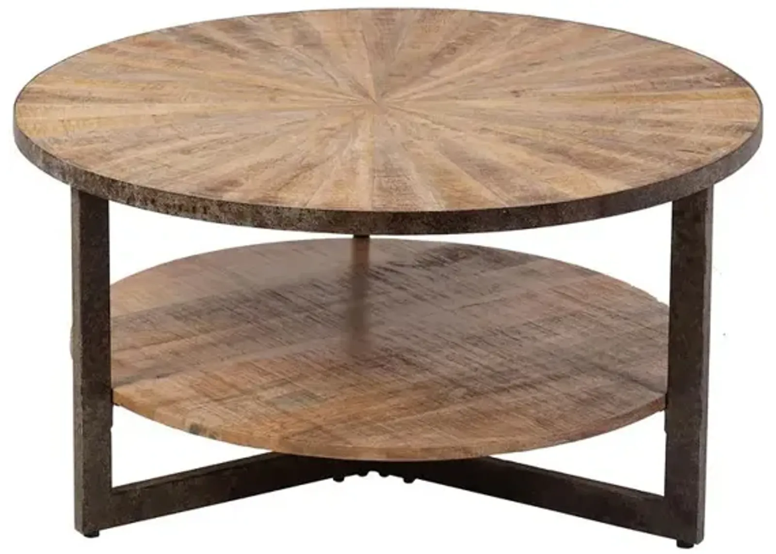 Carolina Living Chelsea Round Coffee Table - Natural