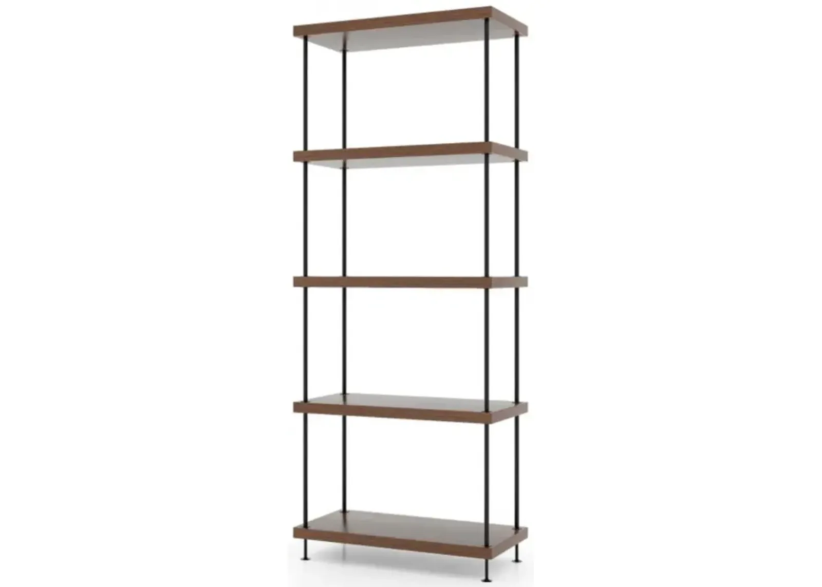 Hivvago 2/3/4/5-Tier Multipurpose Display Rack with Metal Frame