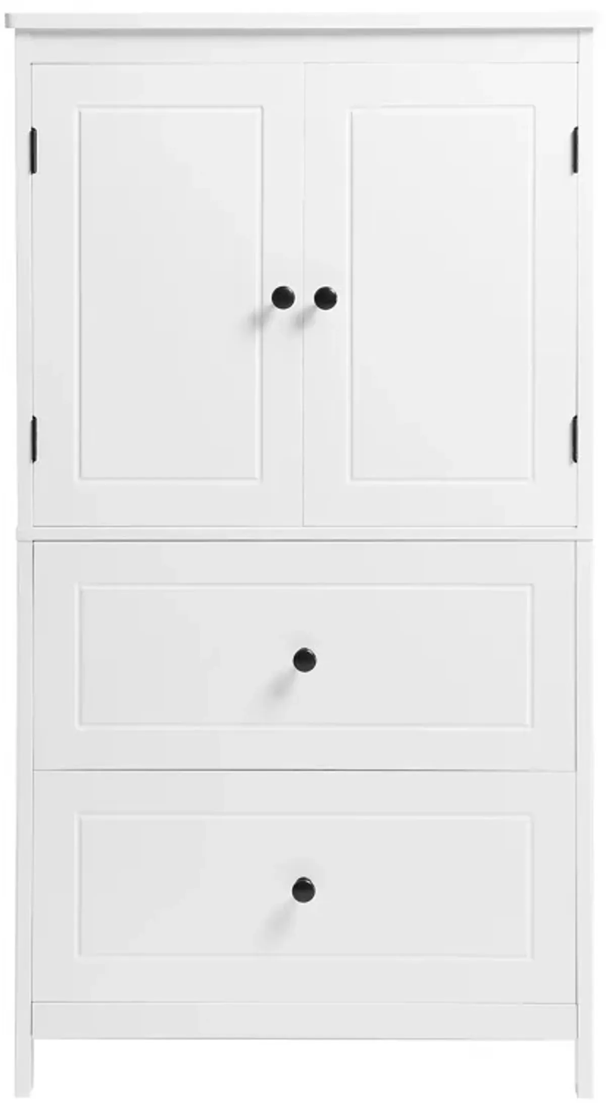 Merax Painted Finish Bathroom Storage Cabinet