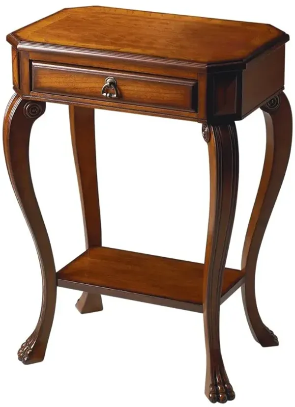 Butler Specialty Company Channing One Drawer Console Table, Medium Brown