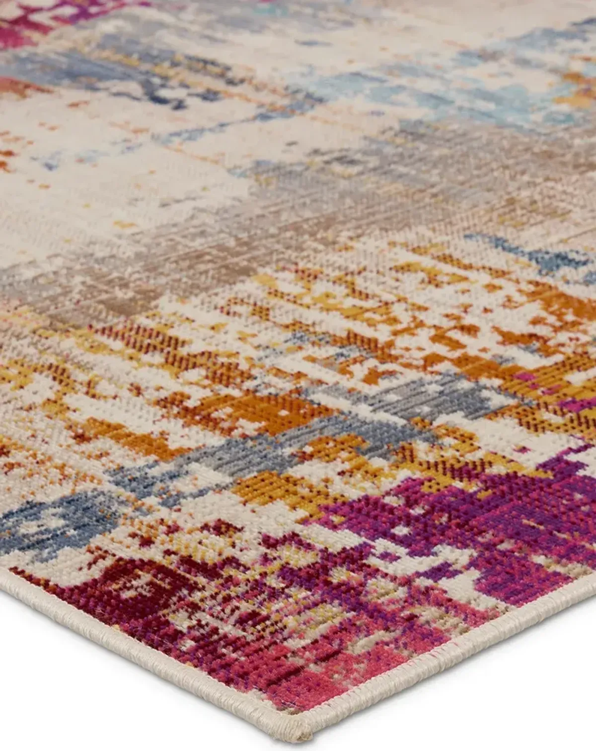 Bequest Vidame Multicolor 3' x 8' Runner Rug