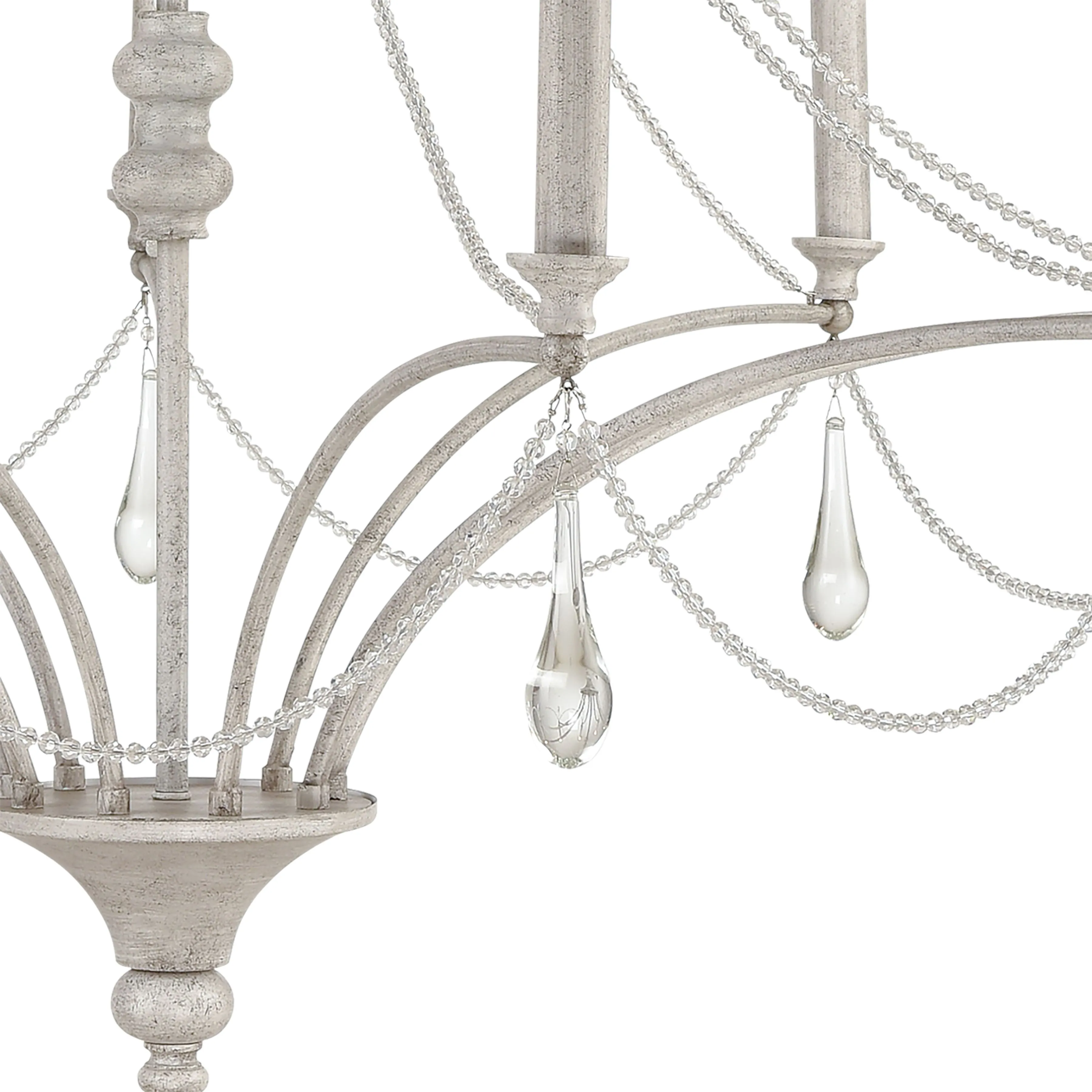 French Parlor 38'' Wide 9-Light Chandelier