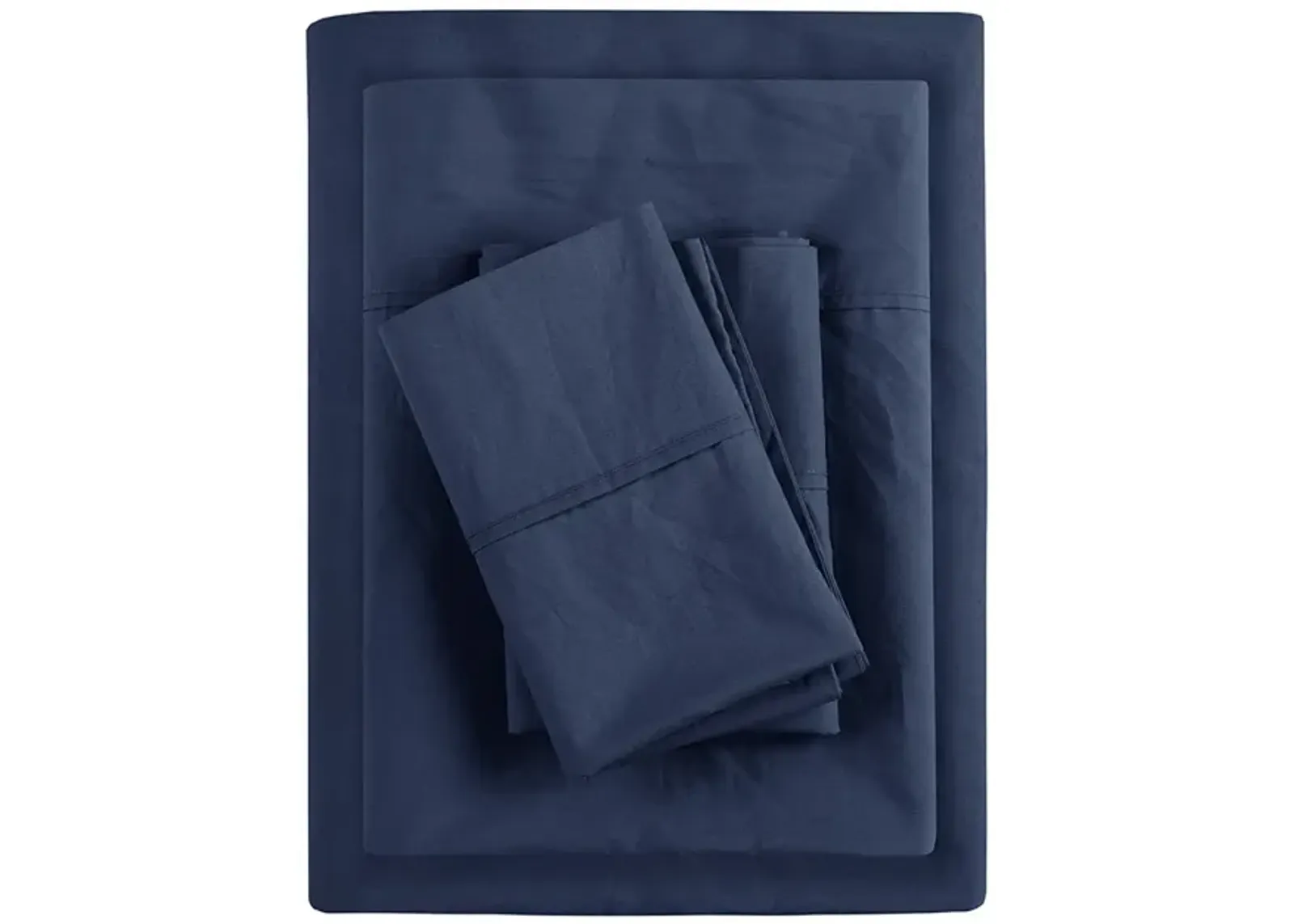 Gracie Mills Clementine 200 Thread Count Year-Round Cotton Percale Sheet Set