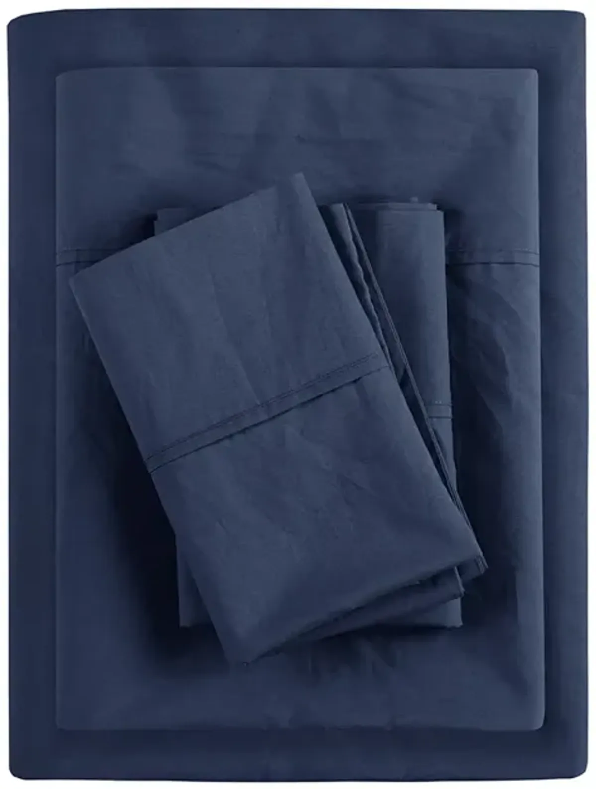 Gracie Mills Clementine 200 Thread Count Year-Round Cotton Percale Sheet Set