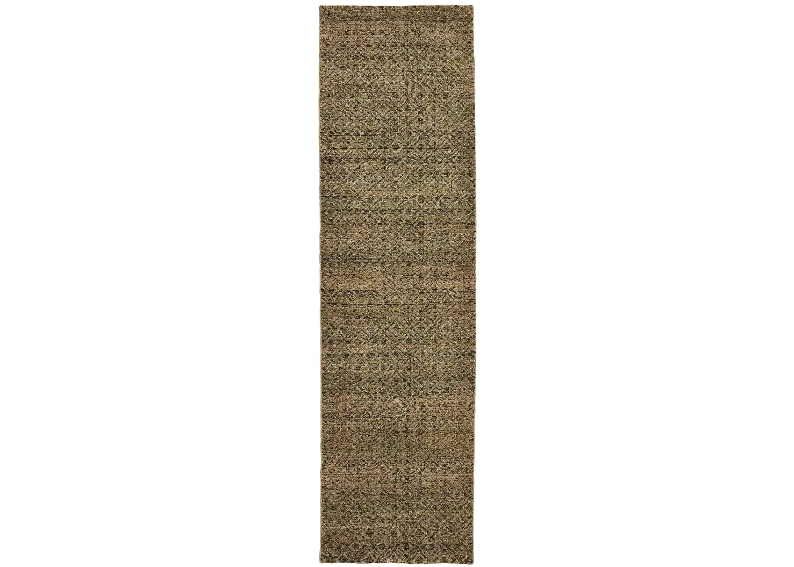 Atlas 2'6" x 12' Green Rug