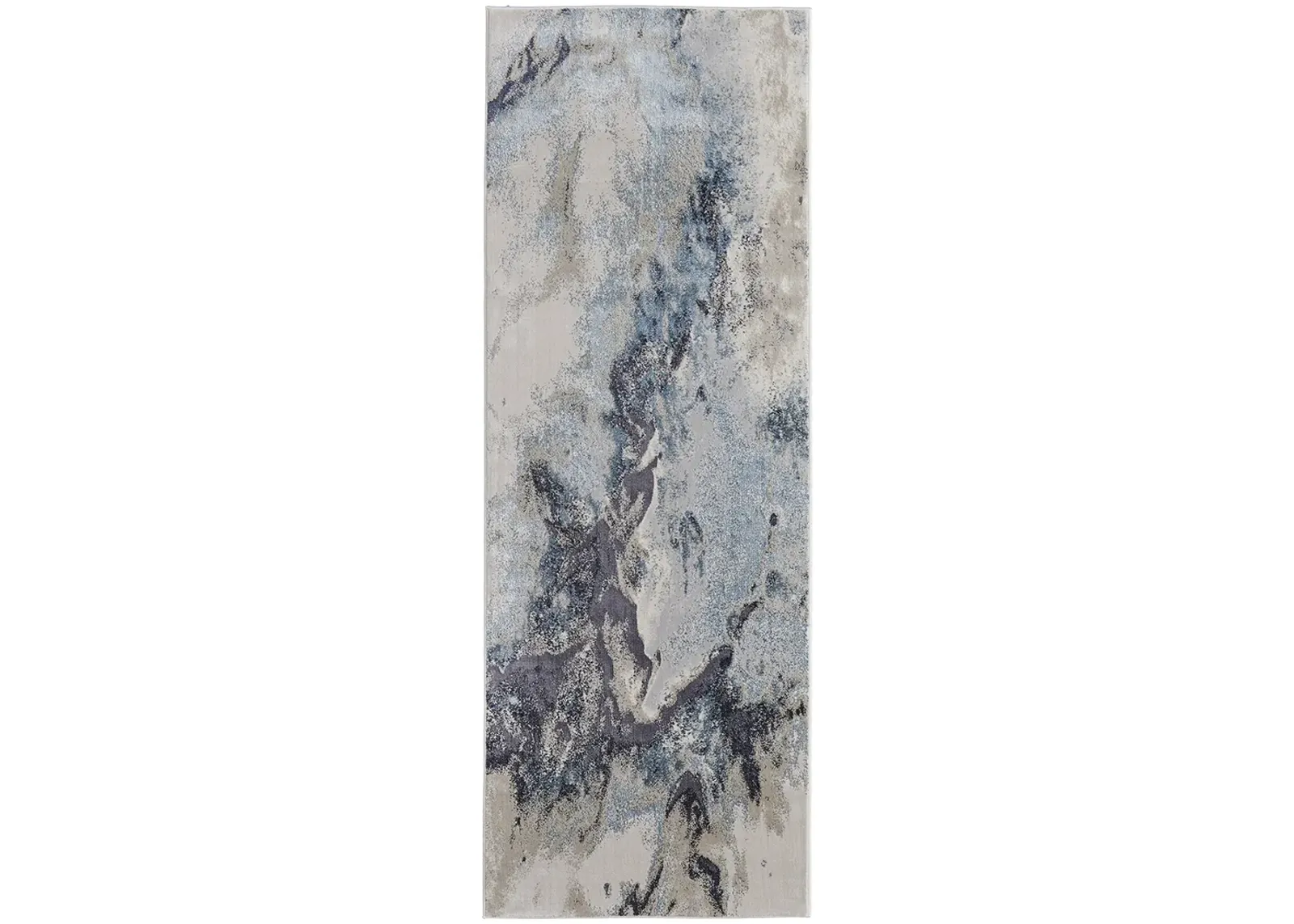 Astra 39L4F Blue/Gray/Ivory 2'10" x 7'10" Rug