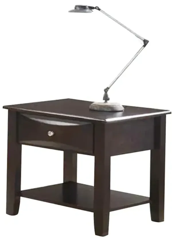 Streamdale End Table Of One Drawer In Brown