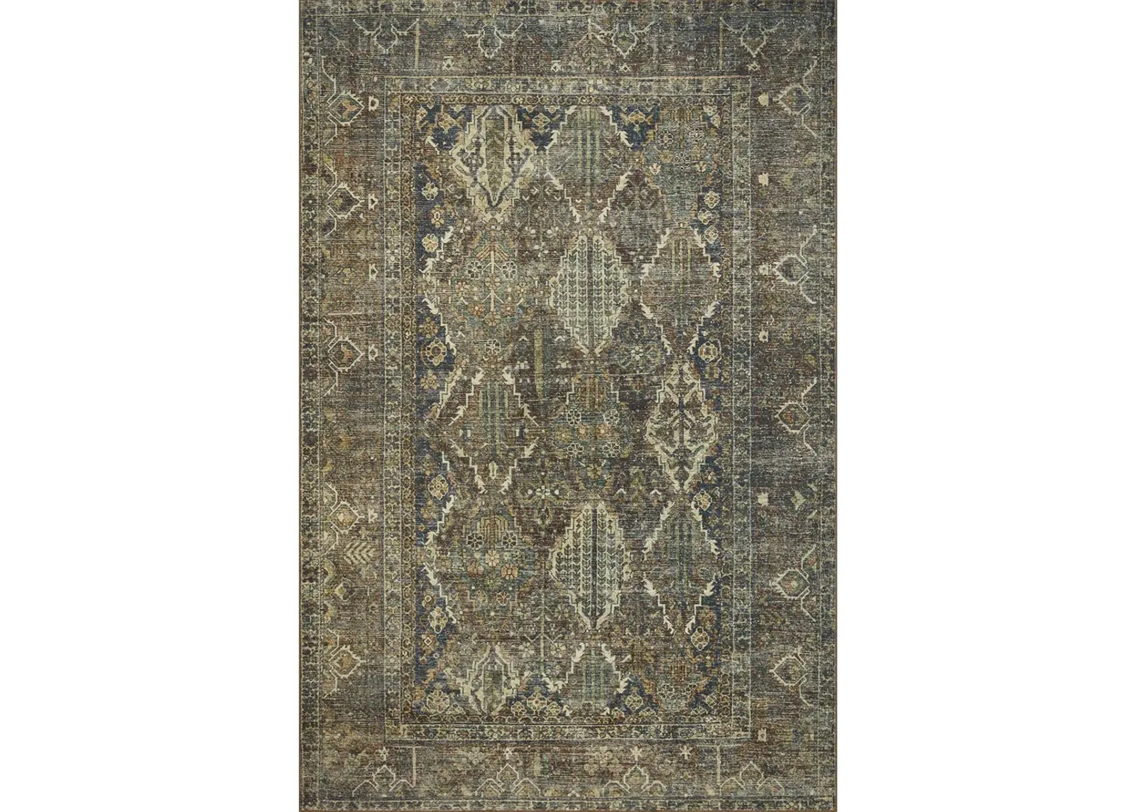 Banks BAN05 Spice/Blue 5' x 7'6" Rug