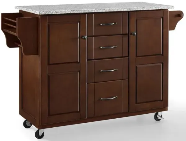 Eleanor Granite Top Kitchen Cart