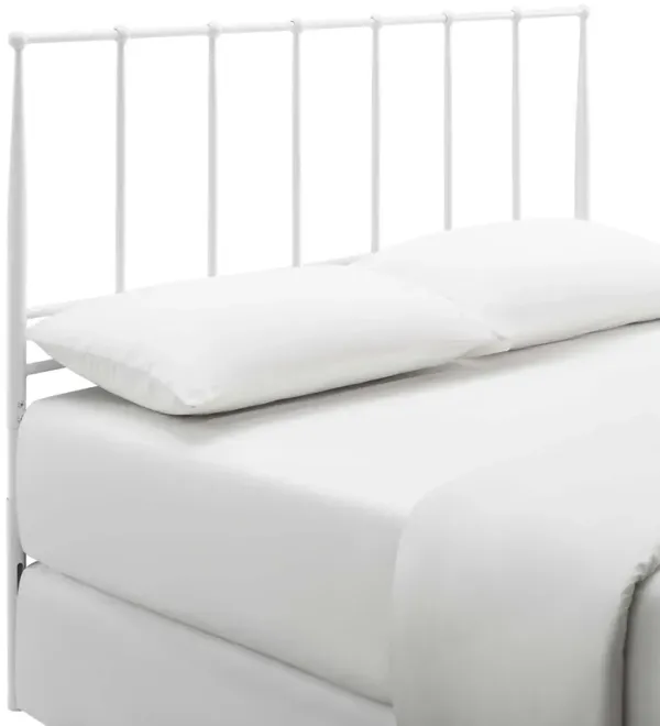 Modway - Kiana Full Metal Stainless Steel Headboard