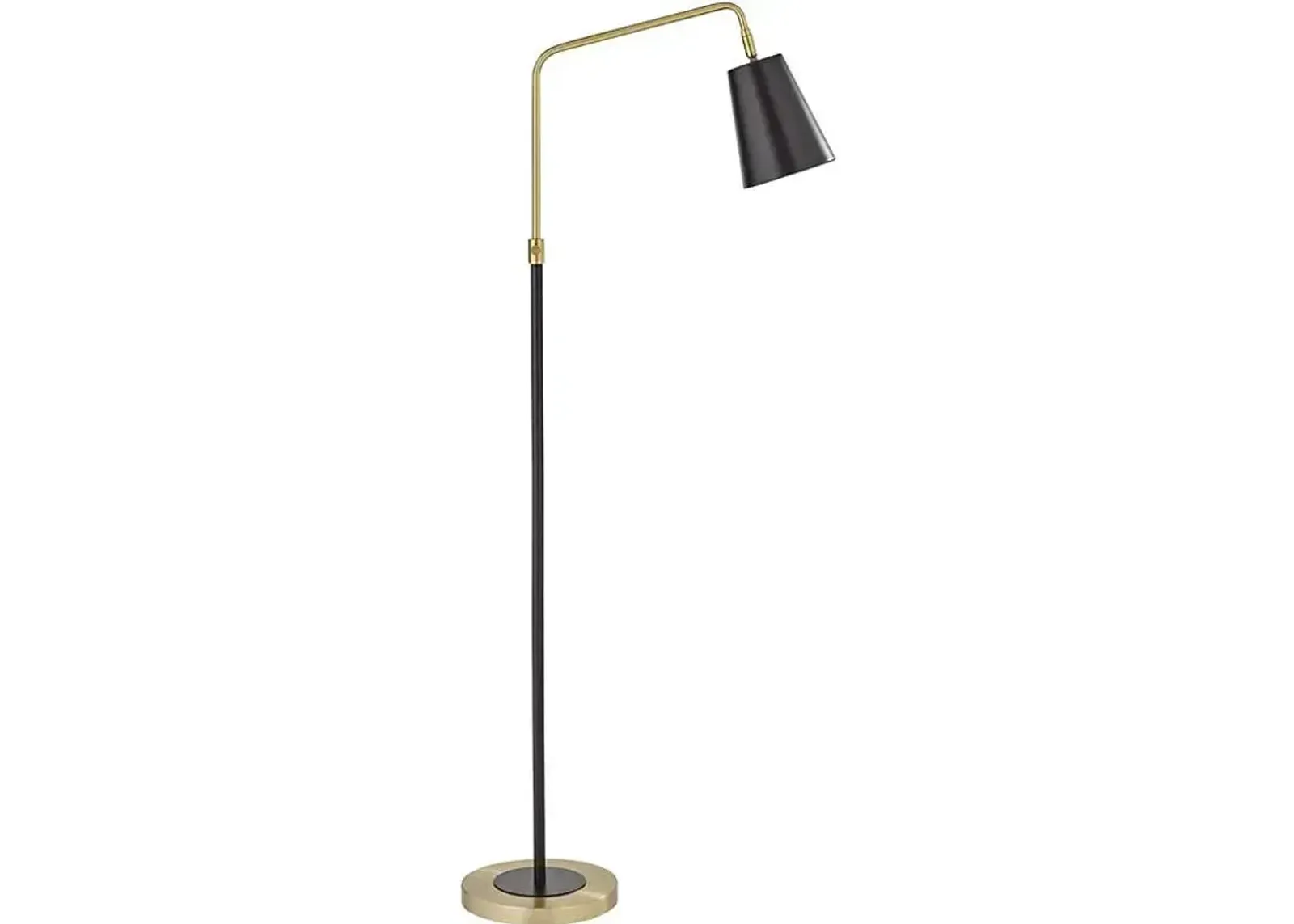 Zella Metal Black & Brass Lamp