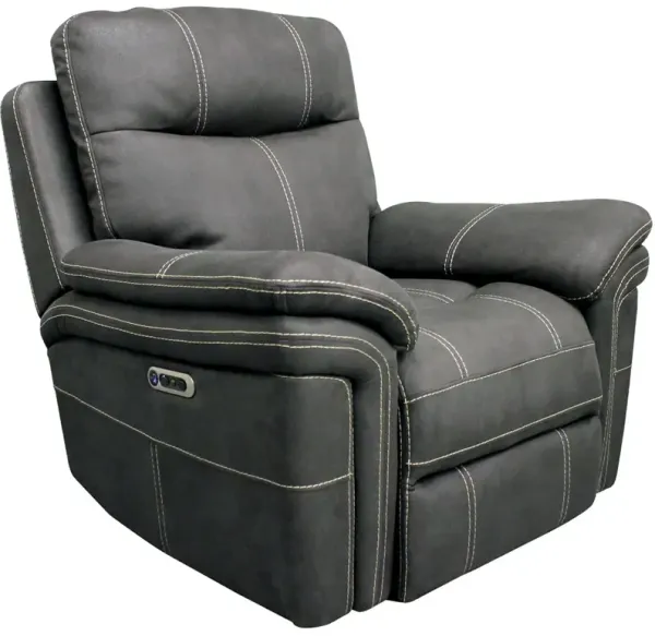 Parker Living Mason - Charcoal Power Recliner