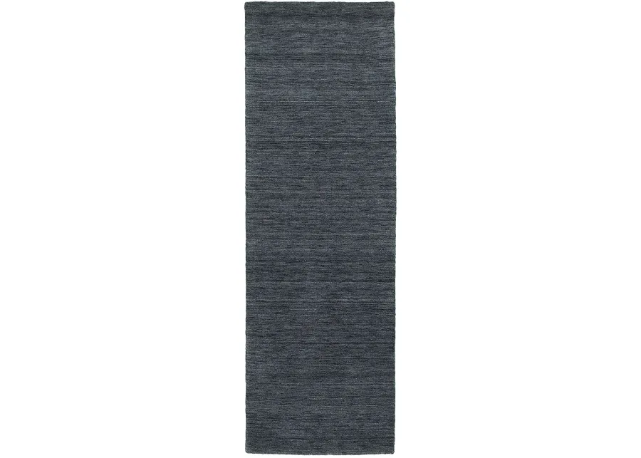 Aniston 2'6" x 8' Navy Rug