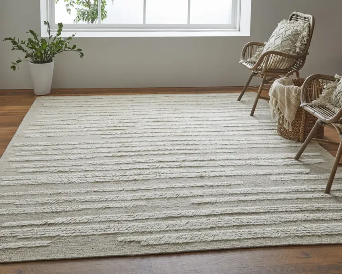 Ashby 8910F White/Tan 2' x 3' Rug