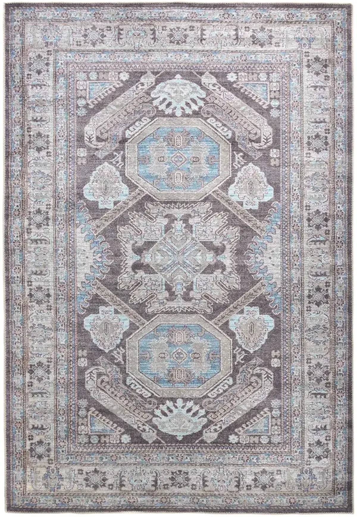 Percy 39AGF Gray/Taupe/Blue 7'10" x 9'10" Rug