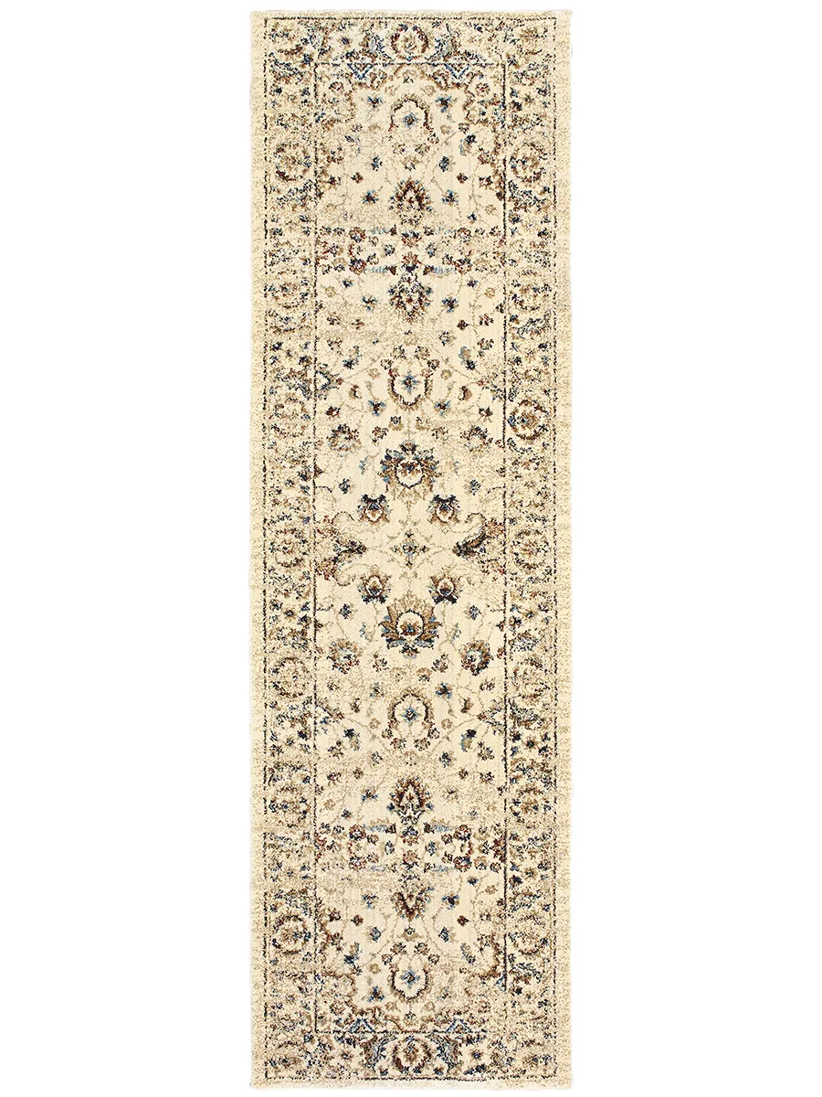 Empire 2'3" x 7'6" Ivory Rug