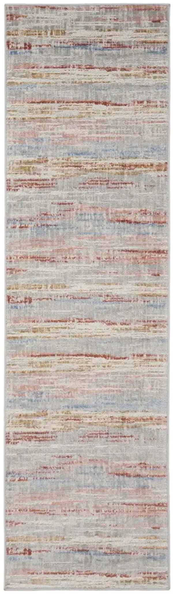 Elation ETN01 Ivory/Multicolor 2'3" x 7'6" Rug