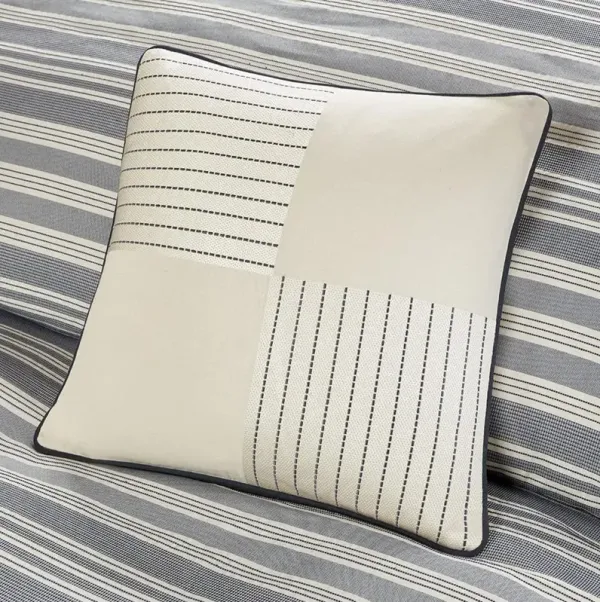 Belen Kox Signature Farmhouse Stripe Comforter Set, Belen Kox