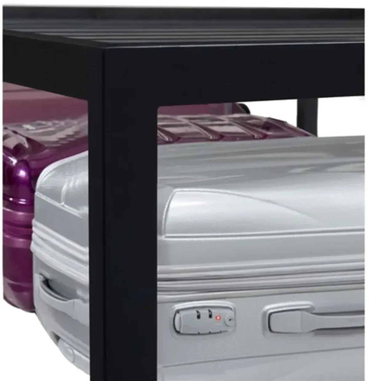 Sturdy High Black Metal Platform Bed Frame with Heavy Duty Support