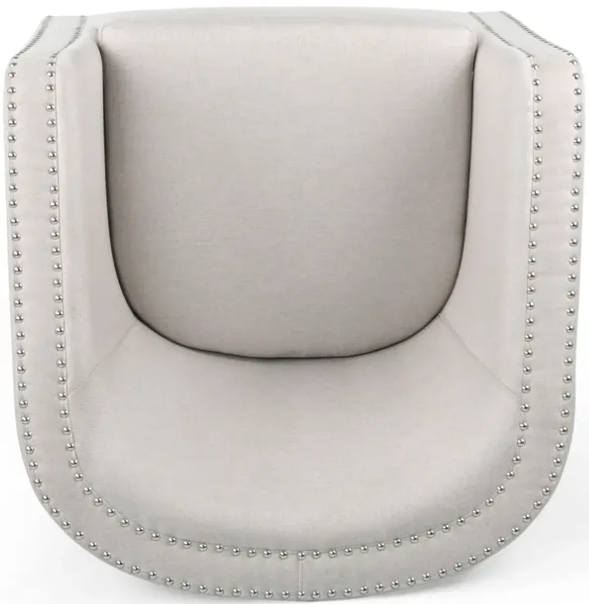 Merax Line Fabric Swivel Accent Chair