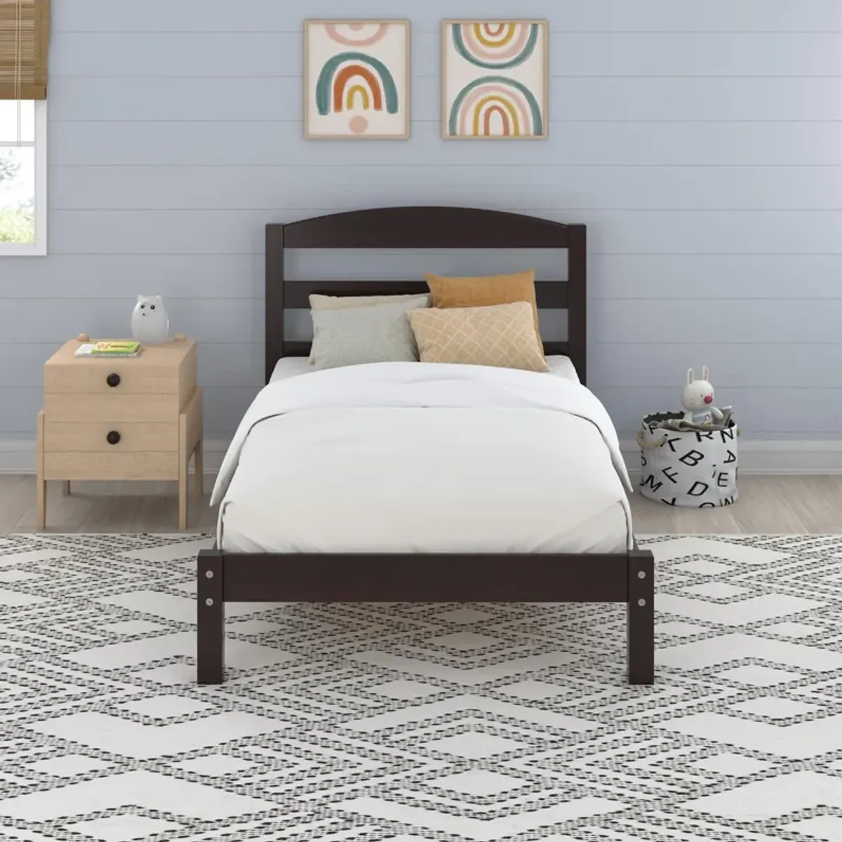 DHP Braylon Twin Bed, Espresso