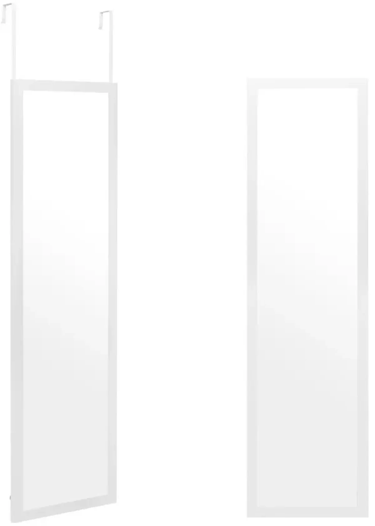 43 x 15 Inch Wall Mounted Frameless Full Length Mirror