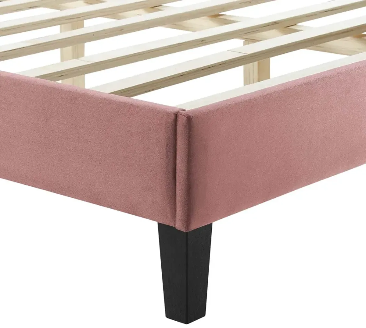 Modway - Leah Chevron Tufted Performance Velvet King Platform Bed