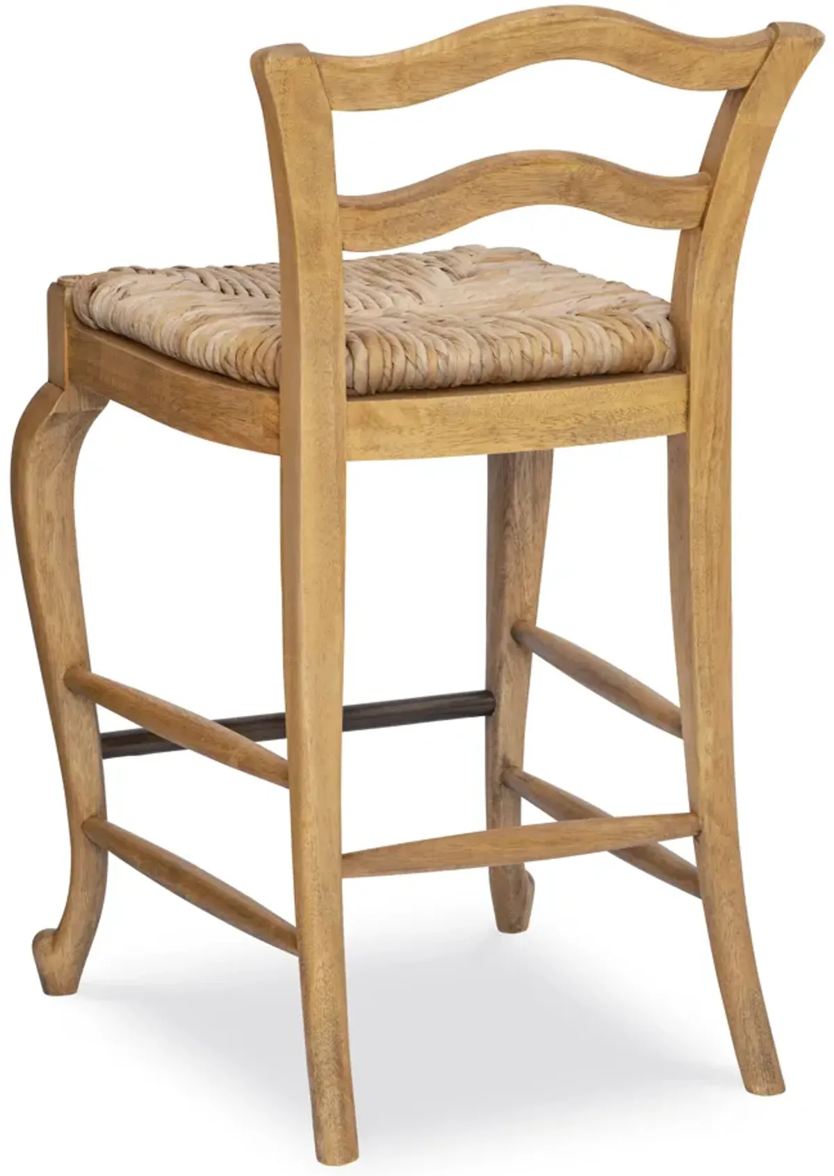 Provencial White Counter Stool