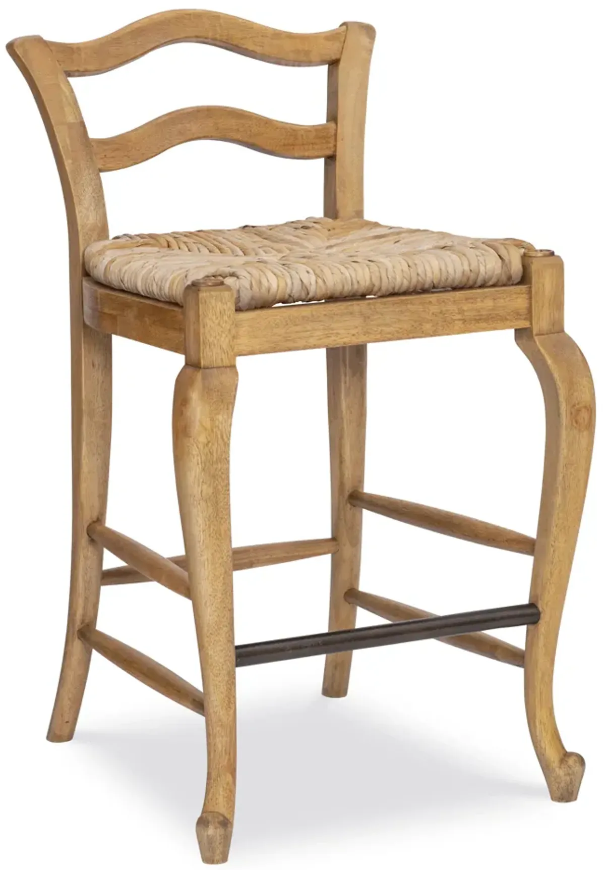 Provencial White Counter Stool