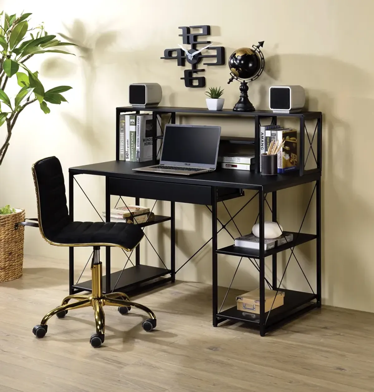 ACME Amiel Writing Desk, Black