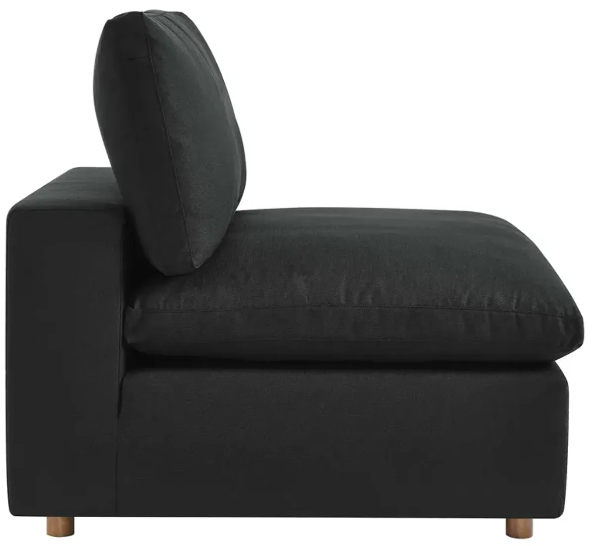 Commix Down Filled Overstuffed 5-Piece Armless Sectional Sofa