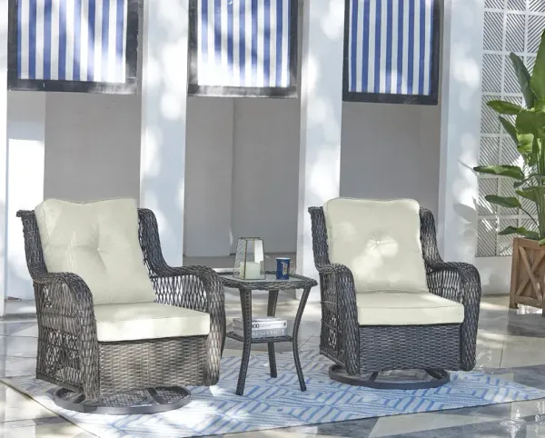 Fruttuo Cream Patio Set
