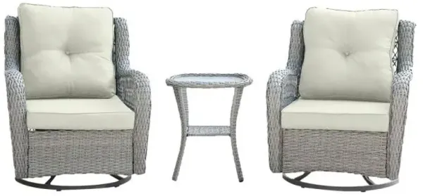 Fruttuo Cream Patio Set
