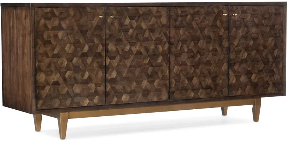 Melange Alpine Four-Door Credenza