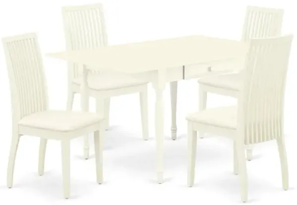 Dining Room Set Linen White