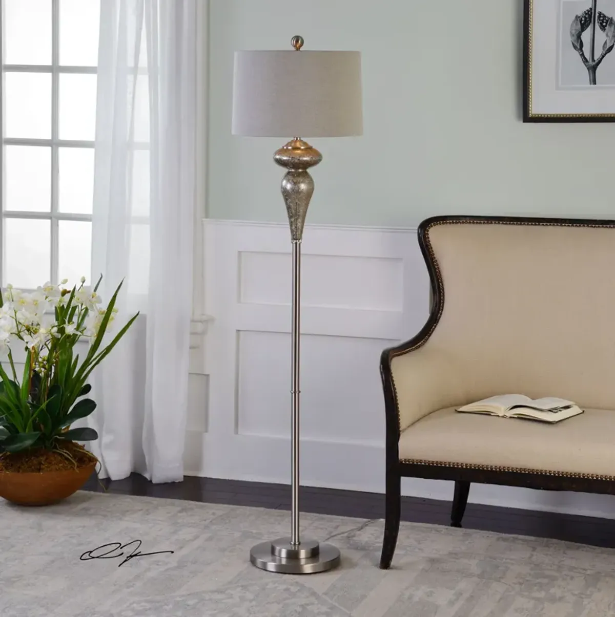 Uttermost Vercana Floor Lamp,set Of 2