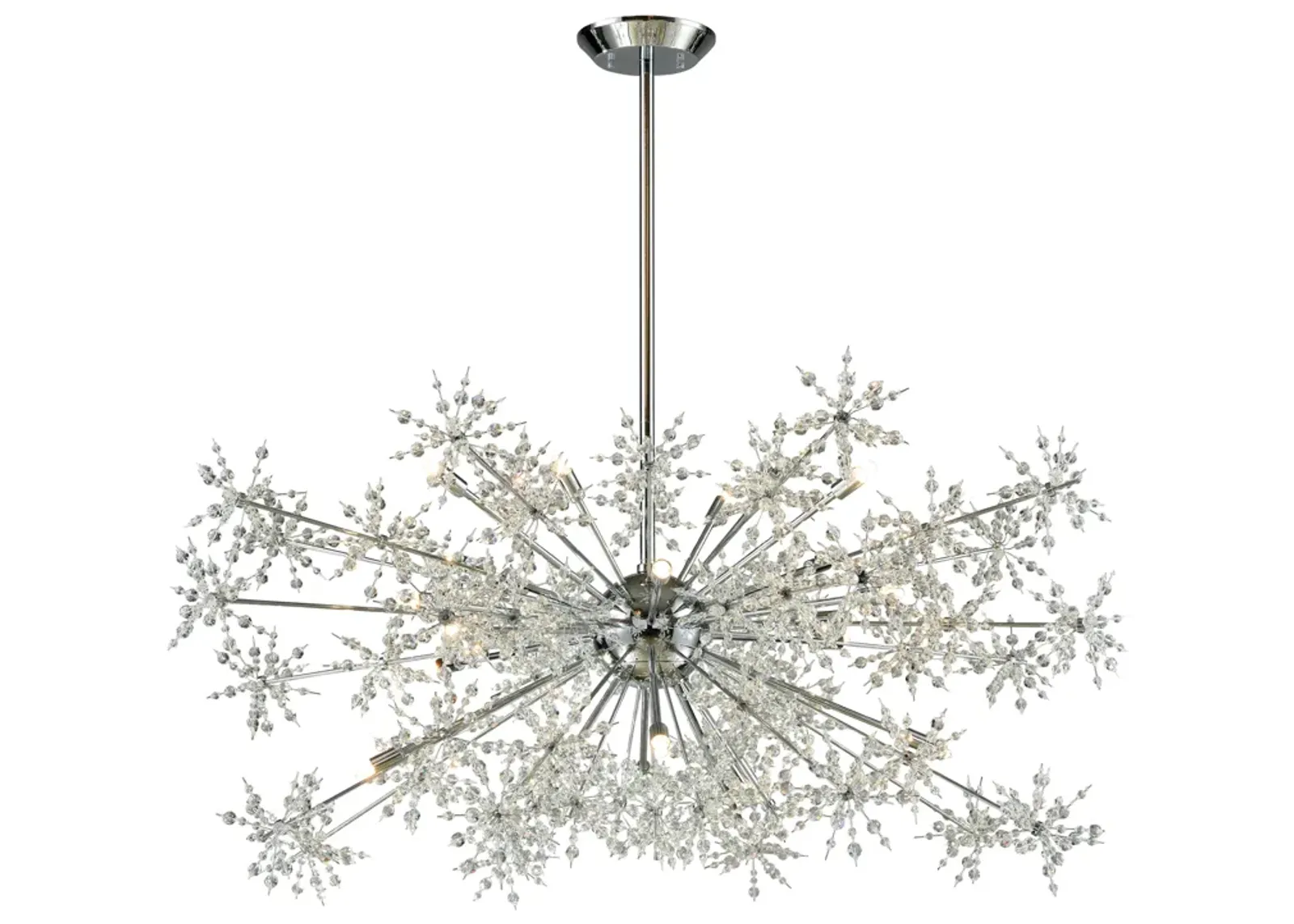 Snowburst 48'' Wide 20-Light Chandelier