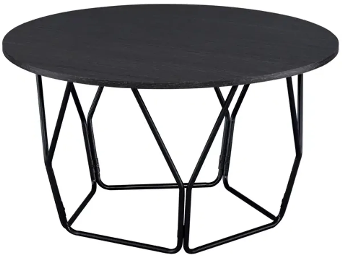 ACME Sytira Coffee Table, Espresso & Black