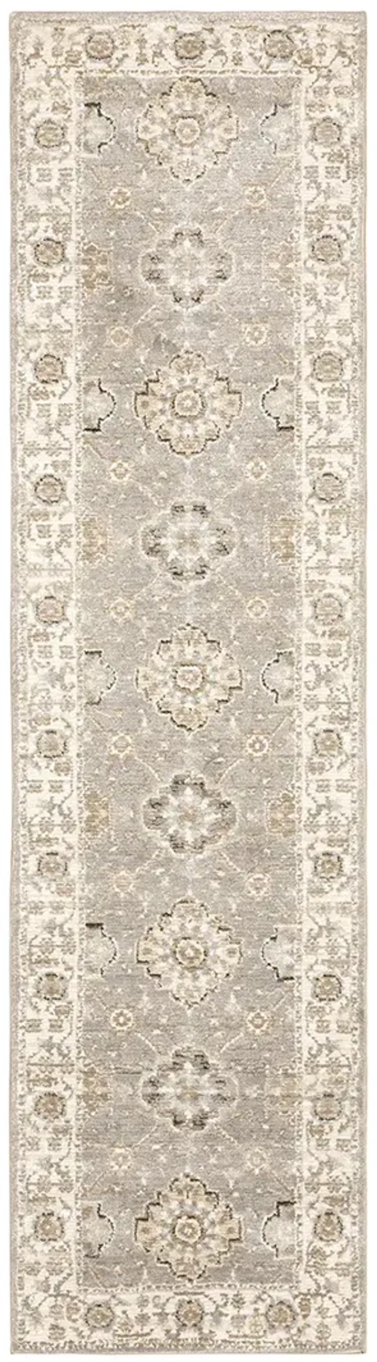 Andorra 5'3" x 7'3" Grey Rug