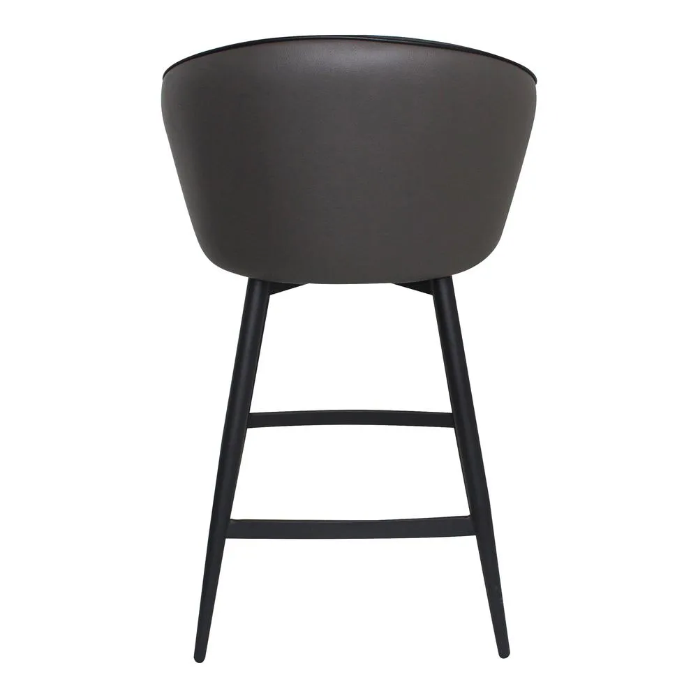 Moe's Home Collection Webber Counter Stool Charcoal